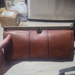 Fossil Tan Leather Wallet